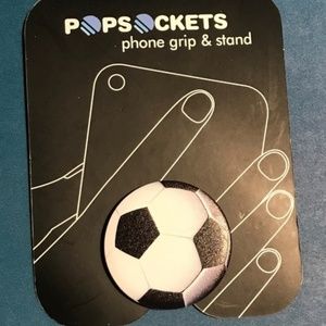 Popsockets Expanding Phone Grip Soccer Ball